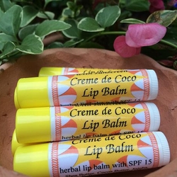 Creme de Coco Lip Balm with Sunscreen
